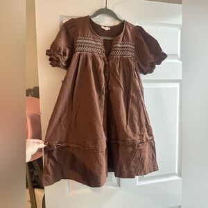 Entro Chocolate Brown Women’s Dress